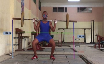 Altura de la barra. Desplazamiento
vertical (fig.6).