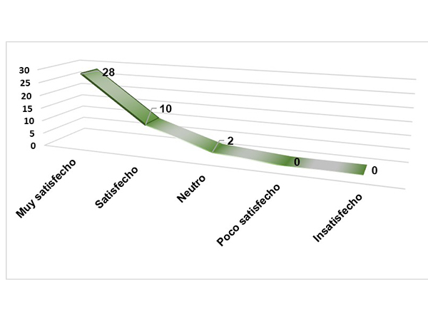 Nivel de satisfacci&oacute;n con la estrategia propuesta.