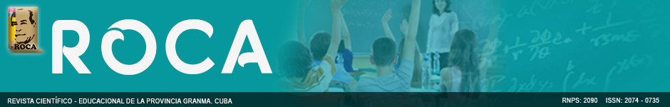  Roca. Revista científico - educacional de la provincia Granma